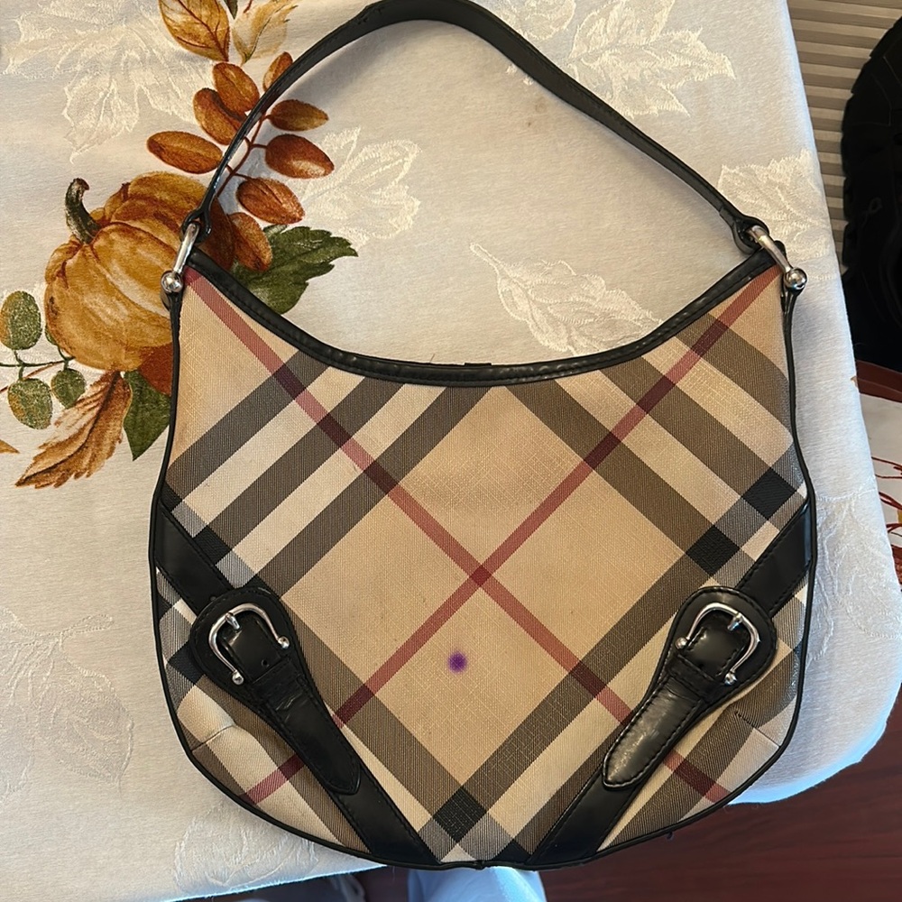 Used Burberry Shoulder Bag
